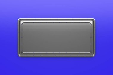 Tüpler köşesinden plakalı renkli dikdörtgen