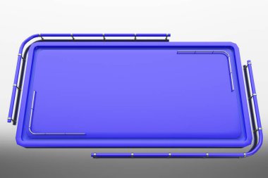 Tüpler köşesinden plakalı renkli dikdörtgen