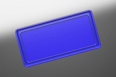 Tüpler köşesinden plakalı renkli dikdörtgen