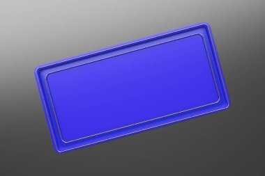 Tüpler köşesinden plakalı renkli dikdörtgen