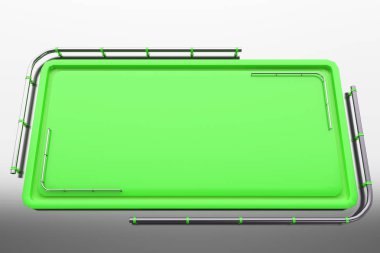 Tüpler köşesinden plakalı renkli dikdörtgen