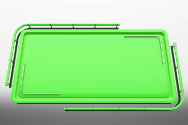 Tüpler köşesinden plakalı renkli dikdörtgen