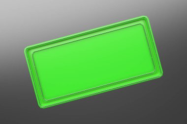 Tüpler köşesinden plakalı renkli dikdörtgen