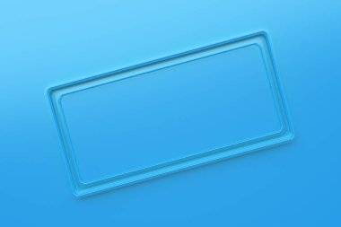 Tüpler köşesinden plakalı dikdörtgen parlak renkli