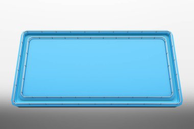 Tüpler köşesinden plakalı renkli dikdörtgen