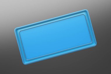 Tüpler köşesinden plakalı renkli dikdörtgen