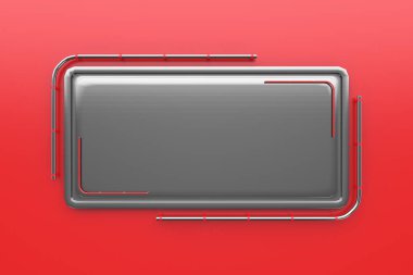 Tüpler köşesinden plakalı renkli dikdörtgen