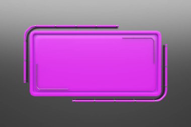 Tüpler köşesinden plakalı renkli dikdörtgen