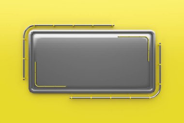 Tüpler köşesinden plakalı renkli dikdörtgen