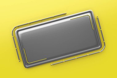 Tüpler köşesinden plakalı renkli dikdörtgen