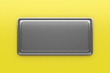 Tüpler köşesinden plakalı renkli dikdörtgen