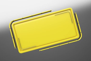 Tüpler köşesinden plakalı renkli dikdörtgen