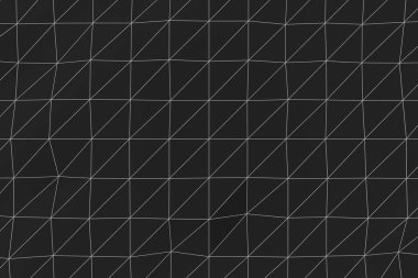 Karanlık düşük Poli yerinden yüzeyi parlak bağlantı hatları ile