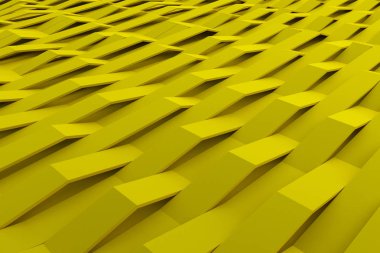 Mat plastik dalgalar soyut 3d render