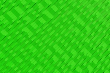 Mat plastik dalgalar soyut 3d render