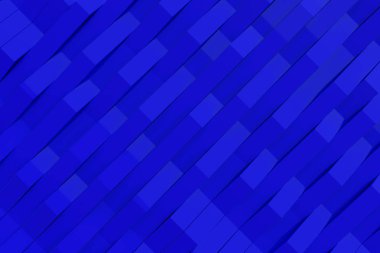 Mat plastik dalgalar soyut 3d render