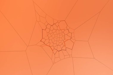 Renkli kırık yüzey