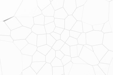 Renkli parlak çizgiler ile beyaz kırık yüzey
