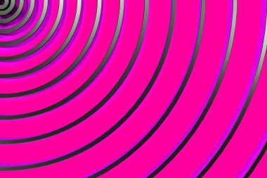 Parlak zemin üzerine koyu konsantrik sarmal