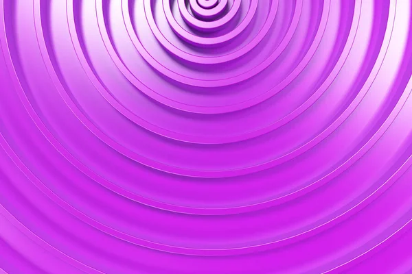 Spirale concentrica viola su sfondo viola — Foto Stock