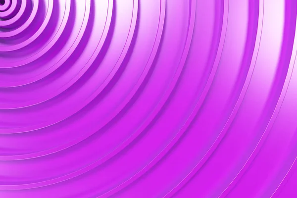 Espiral concêntrica violeta em fundo violeta — Fotografia de Stock