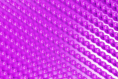 Menekşe plastik spiral Menekşe arka plan üzerinde sopa