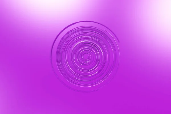 Fialový soustředné spirály na fialové pozadí — Stock fotografie