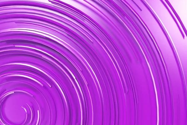 紫罗兰色同心螺旋上紫色背景 — 图库照片