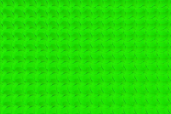 Patroon van groene gedraaide piramidevormig — Stockfoto