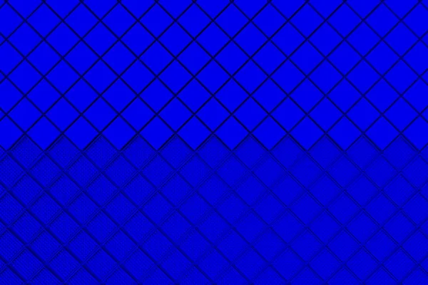 Φουτουριστικό βιομηχανικό υπόβαθρο φτιαγμένα από μπλε τετράγωνα σχήματα — Φωτογραφία Αρχείου