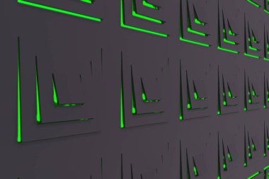 Yükseltilmiş rectangul yapılan fütüristik teknolojik arka plan