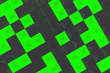 Yükseltilmiş rectangul yapılan fütüristik teknolojik arka plan