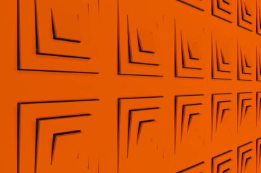 Yükseltilmiş rectangul yapılan fütüristik teknolojik arka plan