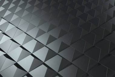 Desen siyah piramit şekil