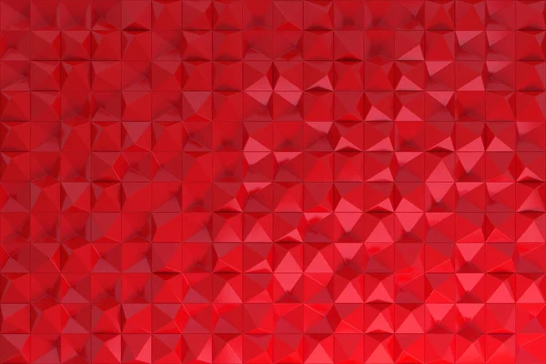 Modèle de formes pyramidales rouges — Photo