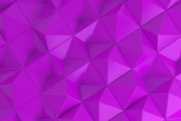 Modèle de formes pyramidales violettes — Photo