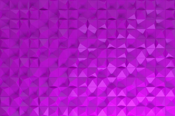 Pattern of violet pyramid shapes