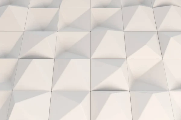 Patroon van witte piramidevormig — Stockfoto