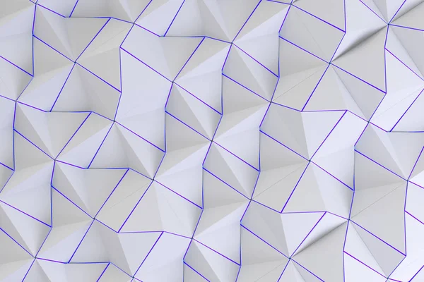 Patroon van witte piramidevormig — Stockfoto