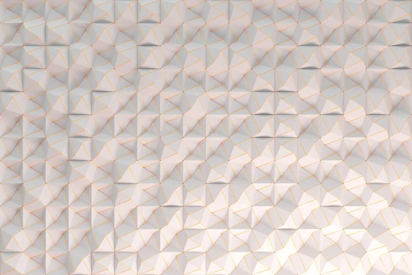 Patrón de formas piramidales blancas — Foto de Stock