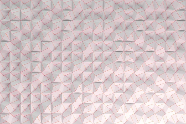 Modèle de formes pyramidales blanches — Photo