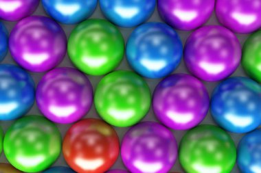 Desen coloreful Küre