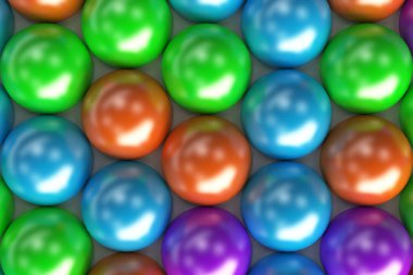 Desen coloreful Küre