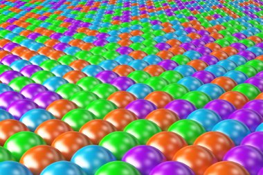 Desen coloreful Küre