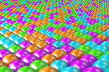 Desen coloreful Küre