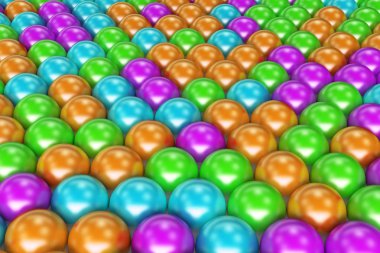 Desen coloreful Küre