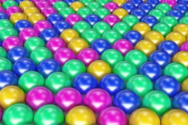 Desen coloreful Küre