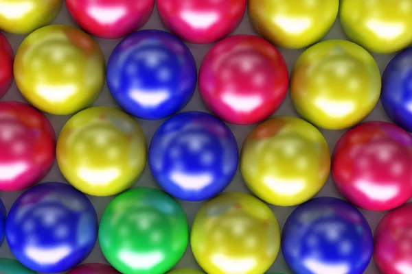 Patrón de esferas de colores — Foto de Stock