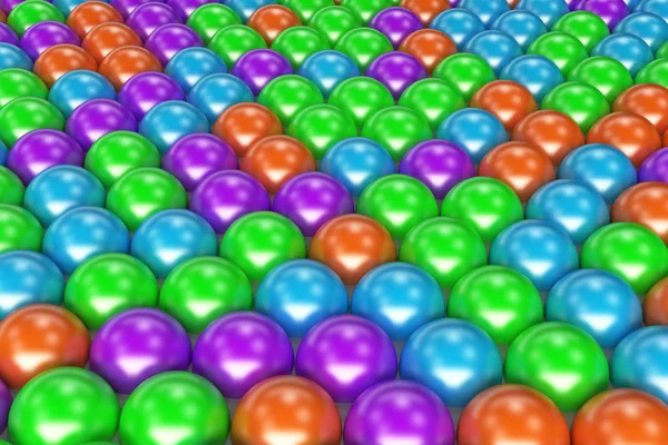 Patrón de esferas de colores — Foto de Stock
