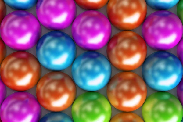 Patrón de esferas de colores —  Fotos de Stock